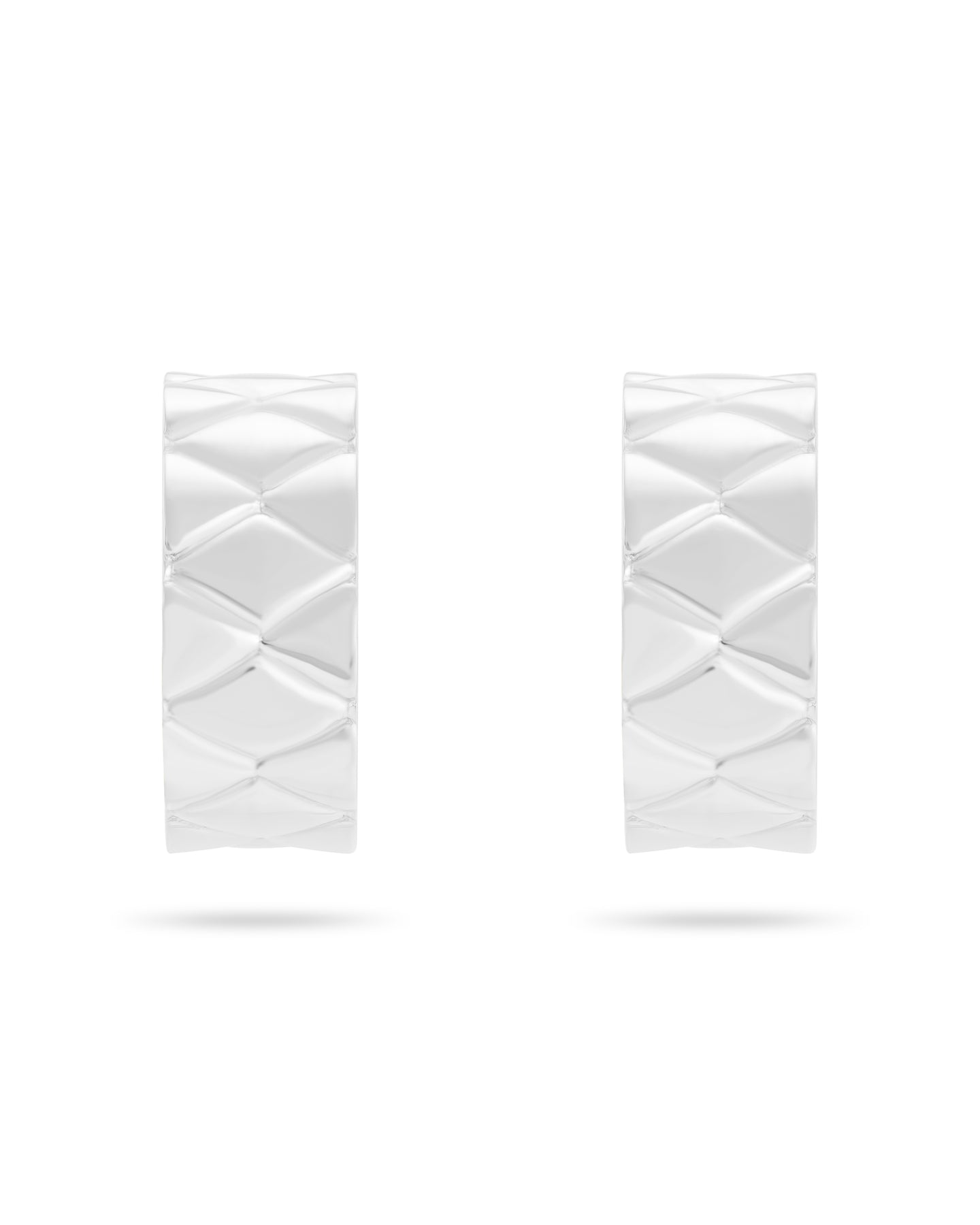 Signature Loop Earrings - Silver